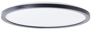 Brilliant - Plafonieră LED MILTON, 18W, 230V, Ø 29,3 cm, negru