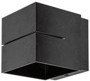 Aplica de perete cu lumina indirecta ambientala KAUNASA negru