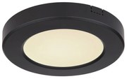 Plafoniera LED design modern LASSE negru 12379-6B GL