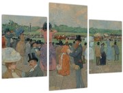 Tablou - Jean-Louis Forain, The Races at Longchamp, reproducere (90x60 cm)