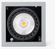 Spot LED incastrabil MINI COLIN-1 Grey recessed 18-25W 3000K 56°