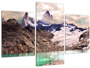 Tablou cu lac montan (90x60 cm)