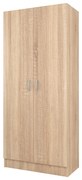 Dulap Remi, 2 Usi, Stejar Sonoma, 80 x 51 x 170 cm