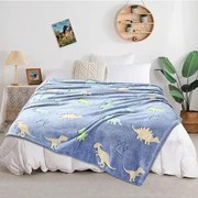 Pătură luminoasă LUMINOVA, 150x100 cm, Pluș, Poliester, Multicolor