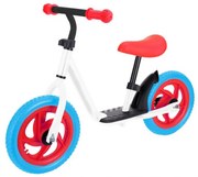 Bicicleta pedagogica fara pedale pentru copii NOVOKIDS™ Splend'Or Balance Bike 124, Cu platforma, Roti 12" inch, 1-5 ani, Maxim 30 kg, Cadru otel,