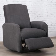 Huse care se întind foarte bine NIAGARA antracit fotoliu de relaxare (l. 70 - 90 cm)