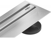 Mexen Flat 360° Slim rigolă liniară pivotantă 60 cm, inox - 1041060