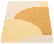 Covor pentru exterior și interior galben ocru 70x90 cm Hill Ochre Pale Yellow – Pappelina