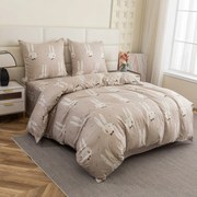 Lenjerie de pat din microfibra WHITE RABBIT, bej Dimensiune lenjerie de pat: 70 x 90 cm | 140 x 200 cm