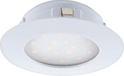 Eglo 95874 - Plafonieră LED încastrată PINEDA, 12 W, 230 V