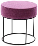 Taburet RELO, Ø 40 cm, roz