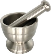 Mojar cu pistil FLORIA ZLN2645, Inox, diametru 10 cm
