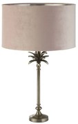 Veioza, Lampa de masa eleganta Palm roz