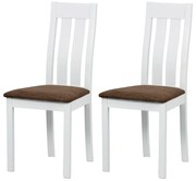 Set de scaune de sufragerie BC-2602 WT, 2 buc.