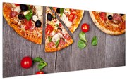 Tablou cu pizza (120x50 cm), în 40 de alte dimensiuni noi