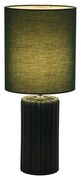 Searchlight EU22353GR - Lampă de masă GROOVE 1xE14/60W/230V verde