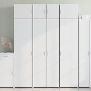 vidaXL Dulap înalt, alb, 70x42,5x185 cm, lemn prelucrat