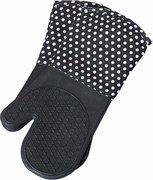 Mănuși de bucătărie din silicon - 2 bucăți în set, WENKO, negru