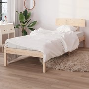 vidaXL Cadru de pat, 90x200 cm, lemn masiv de pin