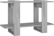 vidaXL Bibliotecă/Separator cameră, gri sonoma, 80x30x51 cm