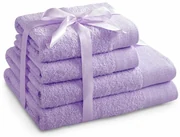 Restilo Set de prosoape Amari mov  deschis, 2 buc. 50 x 100 cm, 2 buc. 70 x 140 cm