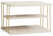 Masă de cafea Lifon Gold Travertine