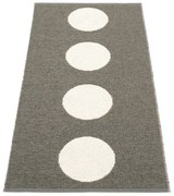 Covor tip traversă pentru interior și exterior gri închis 70x150 cm Vera Charcoal – Pappelina