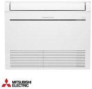 Aparat de aer conditionat inverter pentru podea Mitsubishi Electric MFZ-KT35VG + SUZ-M35VA, 12000 BTU, 30 m², A++, R-32, Alb