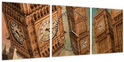 Tablou - Big Ben, Londra (cu ceas) (90x30 cm)