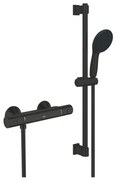 GROHE 345972431 - Baterie de duș termostatică PRECISION START 12” 60 cm, neagră