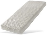 Saltea pentru copii, Cocos 6 cm Latex 3 cm cu husa detasabila Bumbac Cashmere, 127x63x10 cm