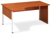 Birou ergonomic ProOffice A 180 x 120 cm, stânga, cireș