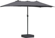 vidaXL Parasol de Grădină Antracit 385 x 209 x 244 cm