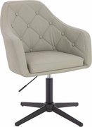 HR831CROSS Scaun Culoare in Piele Ecologica Premium Soft cu Bază Neagră