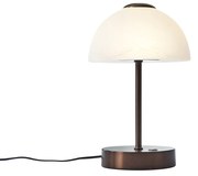 Lampă de masă de design bronz închis incl. LED cu dimmer - Joya