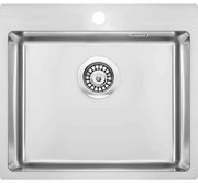 Chiuveta Deante Olfato inox satinat 55x51 cm