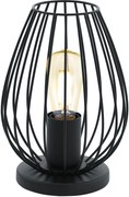 EGLO Lampa de masa NEWTOWN neagra 16/23 cm