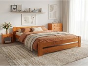 Pat Laura 120 x 200 cm, arin Saltele: Cu saltele Coco Maxi 20 cm, Somiera pat: Cu lamele drepte