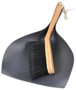 Set perie și faras cu mâner din bambus