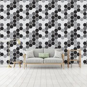 Fototapet - Hexagon mozaic (254x184 cm)