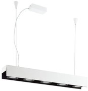 Eglo 39372 - LED Lustră pe cablu dimmabilă BADALONA 5xLED/5,4W/230V