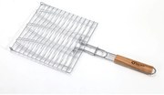 Tepro 8525 Grătar pentru 3 pești cu mâner din lemn