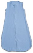 Sac de dormit de vara pentru copii din muselina dubla 3-18 luni Kidizi sky, 0.3 tog