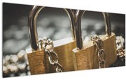 Tablou cu două cetăți (120x50 cm)