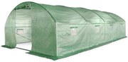 Solar de grădină verde 4x6m cu cadru metalic Garden Point