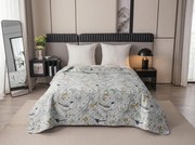 Cuvertura de pat FLORIBIRD, verde Dimensiune: 220 x 240 cm