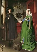 Reproducere The Portrait of Giovanni Arnolfini and his Wife Giovanna Cenami, 1434, Eyck, Jan van