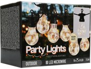 Lanț luminițe Bulbs, 80 LED