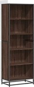 vidaXL Bibliotecă, stejar maro, 60x35x170,5 cm, lemn prelucrat