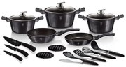 Set oale marmorate 17 piese Carbon Pro Berlinger Haus BH 6920